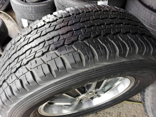 แม็กขอบ 17 พร้อมยาง DUNLOP 265 65 17 ปี 13 สภาพสวยทั้ง 4 วง ตามรูป แม็กขอบ 17 พร้อมยาง DUNLOP 265 65 17 ปี 13 สภาพสวยทั้ง 4 วง ตามรูป