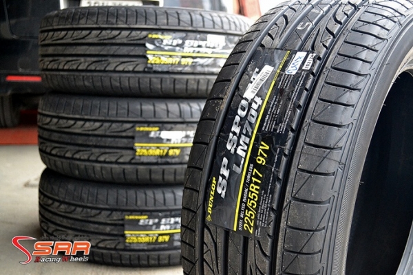 DUNLOP LM704 225/55R17 เส้นละ 3,750 บาท DUNLOP LM704 225/55R17 เส้นละ 3,750 บาท