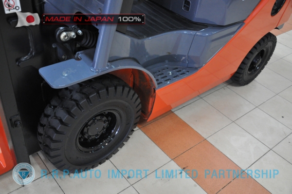 ขายรถโฟล์คลิฟท์มือสอง TOYOTA รุ่น 8FDL15-31429 นำเข้าจากประเทศญี่ปุ่น 100\% ไม่เคยใช้งานในไทย