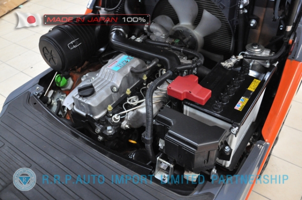 ขายรถโฟล์คลิฟท์มือสอง TOYOTA รุ่น 8FDL15-31429 นำเข้าจากประเทศญี่ปุ่น 100\% ไม่เคยใช้งานในไทย