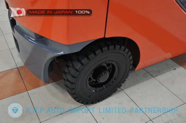 ขายรถโฟล์คลิฟท์มือสอง TOYOTA รุ่น 8FDL15-31429 นำเข้าจากประเทศญี่ปุ่น 100\% ไม่เคยใช้งานในไทย