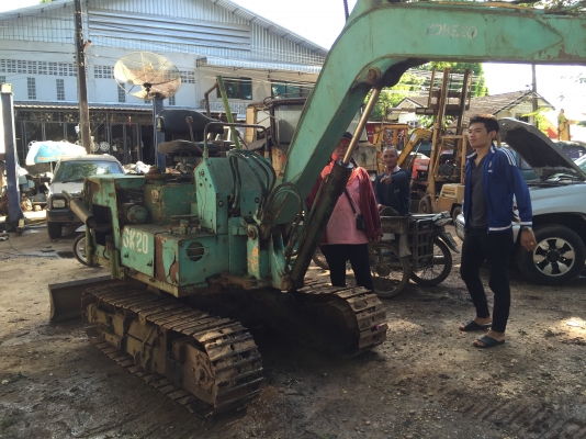 Yunmar YB25 หน้าดัน หลังขุด พร้อมใช้ เครื่องดี ปั้มดี