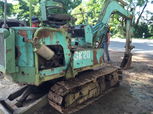 Yunmar YB25 หน้าดัน หลังขุด พร้อมใช้ เครื่องดี ปั้มดี