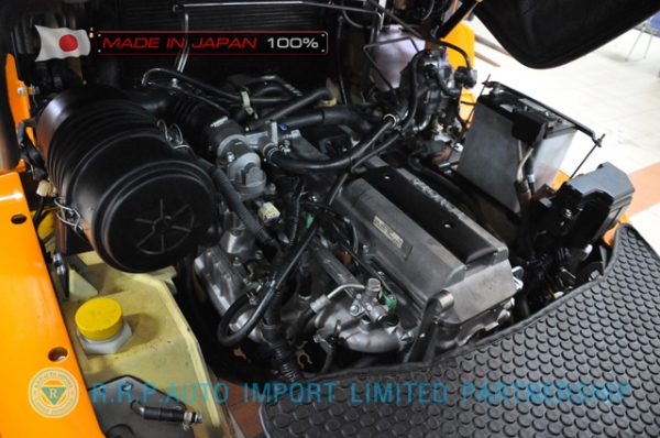 ขายรถโฟล์คลิฟท์มือสอง TOYOTA รุ่น 7FG45-50692 นำเข้าจากประเทศญี่ปุ่น 100\% ไม่เคยใช้งานในไทย