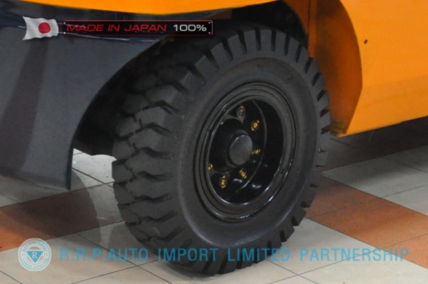 ขายรถโฟล์คลิฟท์มือสอง TOYOTA รุ่น 7FG45-50692 นำเข้าจากประเทศญี่ปุ่น 100\% ไม่เคยใช้งานในไทย