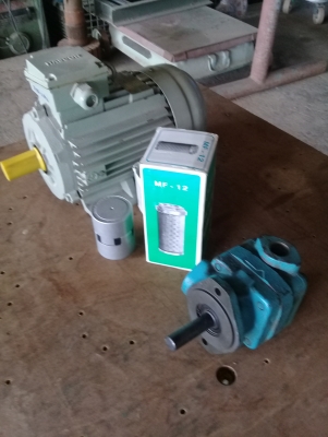 ชุดประกอบปั้มไฮดรอลิค3แรง3เฟสสภาพใหม่