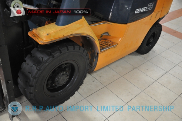 ขายรถโฟล์คลิฟท์มือสอง TOYOTA รุ่น 7FG25-11376 นำเข้าจากประเทศญี่ปุ่น 100\% ไม่เคยใช้งานในไทย ขายรถโฟล์คลิฟท์มือสอง TOYOTA รุ่น 7FG25-11376 นำเข้าจากประเทศญี่ปุ่น 100\% ไม่เคยใช้งานในไทย