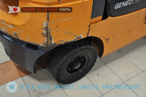 ขายรถโฟล์คลิฟท์มือสอง TOYOTA รุ่น 7FG25-11376 นำเข้าจากประเทศญี่ปุ่น 100\% ไม่เคยใช้งานในไทย ขายรถโฟล์คลิฟท์มือสอง TOYOTA รุ่น 7FG25-11376 นำเข้าจากประเทศญี่ปุ่น 100\% ไม่เคยใช้งานในไทย