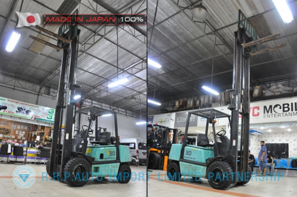 ขายรถโฟล์คลิฟท์มือสอง SUMITOMO รุ่น FD30PVIHA-00511 นำเข้าจากประเทศญี่ปุ่น 100\% ไม่เคยใช้งานในไทย ขายรถโฟล์คลิฟท์มือสอง SUMITOMO รุ่น FD30PVIHA-00511 นำเข้าจากประเทศญี่ปุ่น 100\% ไม่เคยใช้งานในไทย