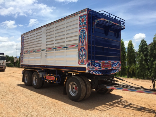 ขายรถพ่วง 22 ล้อ ISUZU DECA FXZ 360 ปลายปี 56 ดั้มพ์เหล็กซีทีทรัค ใส่ของได้ 30 ตัน