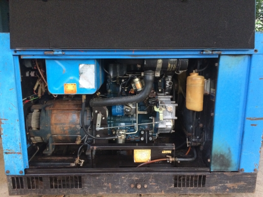 ขายเครื่องเชื่อมสนามพร้อมเครื่องปั่นไฟในตัวของ AIRMAN รุ่น PDW 280