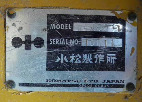 KOMATSU WA400-1 เอกสารซื้อ-ขาย รถสวยมากพร้อมใช้ ขายไม่แพง KOMATSU WA400-1 เอกสารซื้อ-ขาย รถสวยมากพร้อมใช้ ขายไม่แพง