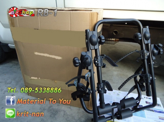แร็คจักรยานห้อยท้ายรถยนต์ รุ่น RB-1 ของใหม่ครับ