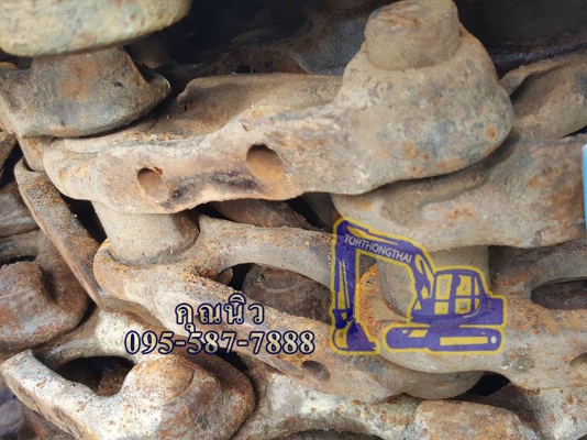 โซ่แทรค รถแบคโฮ KOMATSU PC 100-2 เก่านอกญี่ปุ่นแท้สวยๆ 35,000บาท โซ่แทรค รถแบคโฮ KOMATSU PC 100-2 เก่านอกญี่ปุ่นแท้สวยๆ 35,000บาท