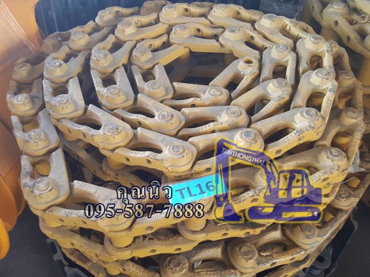 โซ่แทรค รถแบคโฮ CAT E70B ใหม่เกาหลีแท้ 35,000 ราคาลดได้ โซ่แทรค รถแบคโฮ CAT E70B ใหม่เกาหลีแท้ 35,000 ราคาลดได้