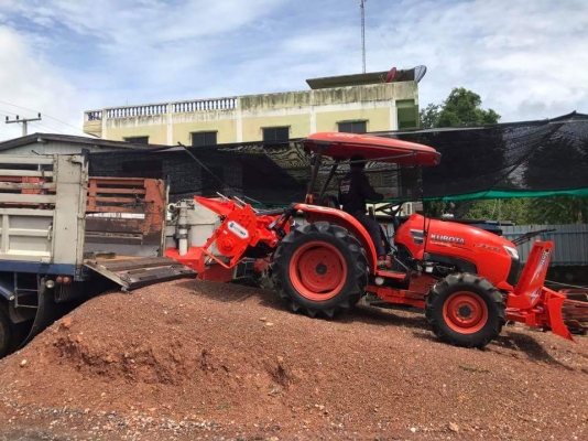 รถเข้าใหม่#ปัญญาแทรคเตอร์..จัดมาให้ครับ ด่วน 290,000 บาท.คูโบต้าL3608 ใบมีดคานล่าง พร้อม ผานพรวน6&times;22  รถไร่ สีเดิมๆสภาพพร้อมใช้