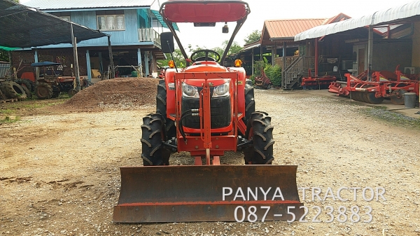 รถเข้าใหม่#ปัญญาแทรคเตอร์..จัดมาให้ครับ ด่วน 290,000 บาท.คูโบต้าL3608 ใบมีดคานล่าง พร้อม ผานพรวน6&times;22  รถไร่ สีเดิมๆสภาพพร้อมใช้