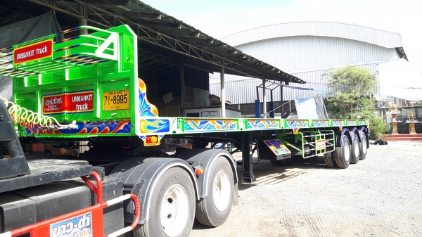 หางพื้นเรียบ 3 เพลา