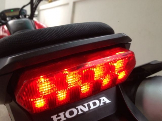 Honda MSX 125 หัวฉีดสวย แดง ดำ ใหม่ ปี 2016 สวย รถ10เดือน