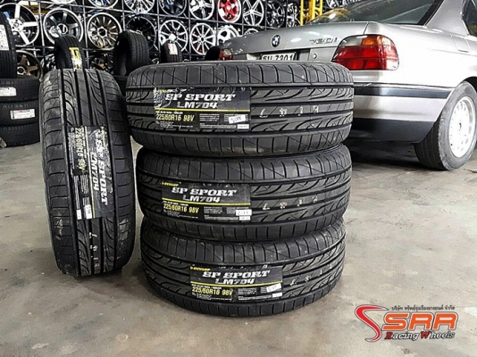 DUNLOP LM704 225/60R16 เส้นละ 3,500 บาท DUNLOP LM704 225/60R16 เส้นละ 3,500 บาท