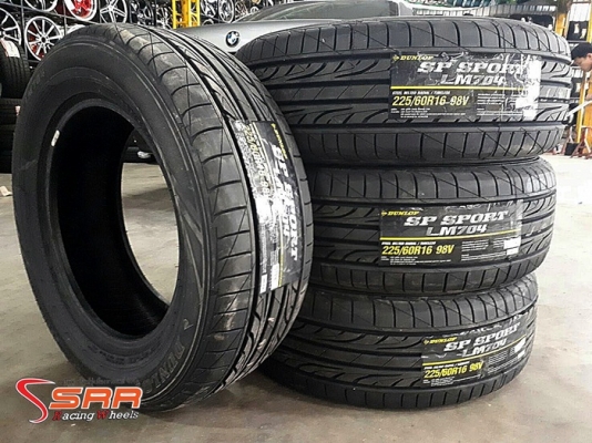 DUNLOP LM704 225/60R16 เส้นละ 3,500 บาท DUNLOP LM704 225/60R16 เส้นละ 3,500 บาท