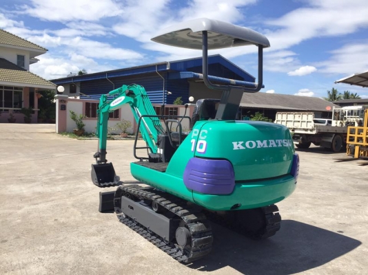 รถขุด KOMATSU PC10-7 ทำสีใหม่ นำเข้ามือสองญี่ปุ่น รถขุด KOMATSU PC10-7 ทำสีใหม่ นำเข้ามือสองญี่ปุ่น