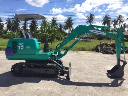 รถขุด KOMATSU PC10-7 ทำสีใหม่ นำเข้ามือสองญี่ปุ่น รถขุด KOMATSU PC10-7 ทำสีใหม่ นำเข้ามือสองญี่ปุ่น