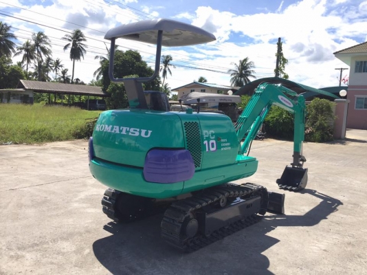 รถขุด KOMATSU PC10-7 ทำสีใหม่ นำเข้ามือสองญี่ปุ่น รถขุด KOMATSU PC10-7 ทำสีใหม่ นำเข้ามือสองญี่ปุ่น