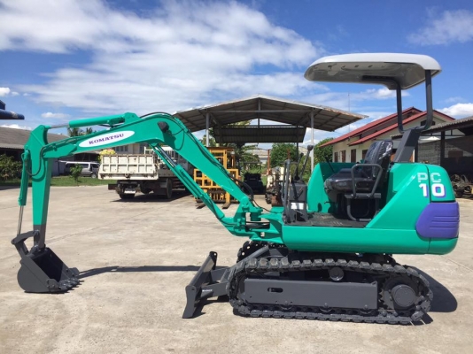 รถขุด KOMATSU PC10-7 ทำสีใหม่ นำเข้ามือสองญี่ปุ่น