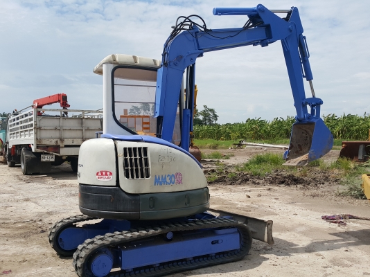 รถแบคโฮ MITSUBISHI MM30SR รถเก่านอกพึ่งนำเข้า สภาพพร้อมใช้งาน (มี VDO การทำงานให้ชม)