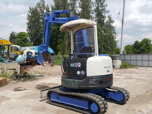 รถแบคโฮ MITSUBISHI MM30SR รถเก่านอกพึ่งนำเข้า สภาพพร้อมใช้งาน (มี VDO การทำงานให้ชม)