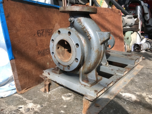 ขายหัวปั้มน้ำหอยโข่ง Ebara 100x80FSG ใบพัดทองเหลือง ขนาดเข้า 4นิ้ว ออก 3นิ้ว มาพร้อมแท่น สภาพสวยเดิมๆ หมุนนิ่ม พร้อมใช้งาน