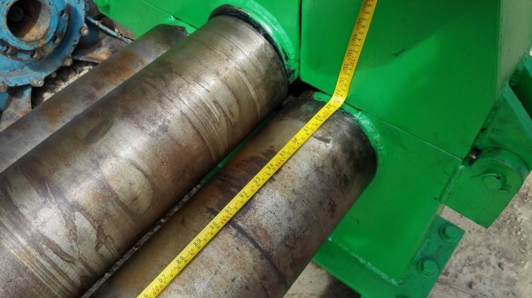 ** SOLD ** เครื่องม้วนเหล็กแผ่นประกอบใหม่ 8 ฟุต 240 cm เพลาตัน ม้วนหนา 6 mm ไฟ 380V สภาพสวยพร้อมใช้เอางานมาเทสได้ครับ ** SOLD ** เครื่องม้วนเหล็กแผ่นประกอบใหม่ 8 ฟุต 240 cm เพลาตัน ม้วนหนา 6 mm ไฟ 380V สภาพสวยพร้อมใช้เอางานมาเทสได้ครับ