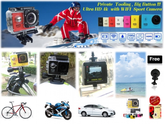 Action Camera 4in1