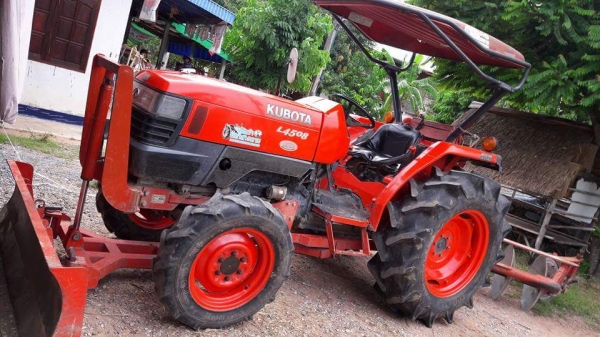 ขายคูโบต้า 45 แลง รถพร้อมทำงาน เอกสารเป็นเล่มทะเบียน พร้อมโอน
