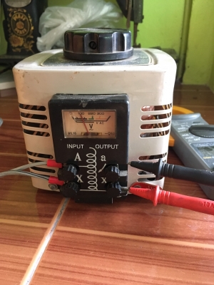 Slide Regulator i/p 220v --> 0~250V