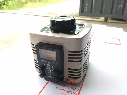 Slide Regulator i/p 220v --> 0~250V