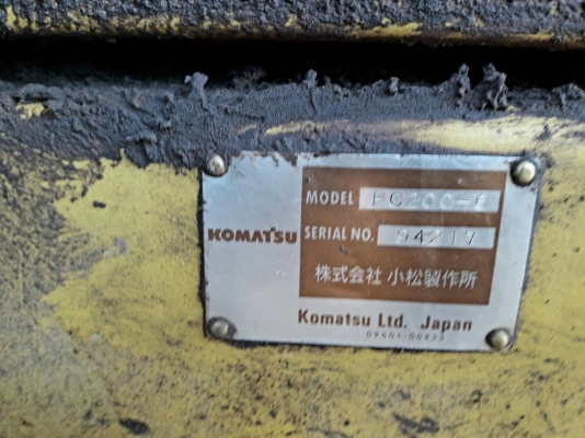 ขายด่วน KOMATSU PC200-6 สภาพพร้อมใช้งาน เครื่องเดิมปั้มเดิม เอกสารเล่มทะเบียน สนใจสอบถาม 093-0764943 088-3223272 ขายด่วน KOMATSU PC200-6 สภาพพร้อมใช้งาน เครื่องเดิมปั้มเดิม เอกสารเล่มทะเบียน สนใจสอบถาม 093-0764943 088-3223272