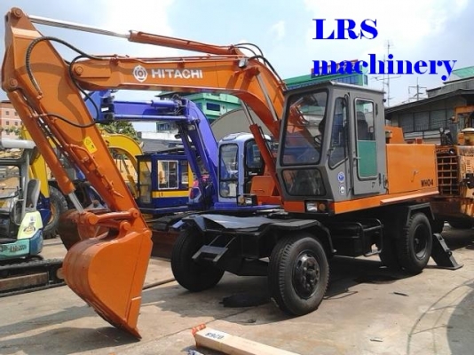 ขายรถขุดล้อยาง HITACHI รุ่น WH04