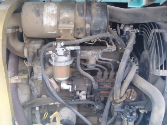 Komatsu PC45-1E ตู้เก๋ง ปั้มนิ้ว เก่าญี่ปุ่น อาร์มเป็นหัวกระแทกในตัวจากโรงงาน