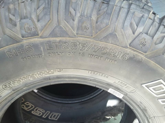 Cooper STT USA. 285-75-16 ปี13 สภาพสวยๆ 2เส้น