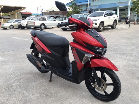 ขาย yamaha GT125 สีดำ-แดง รถปี2016