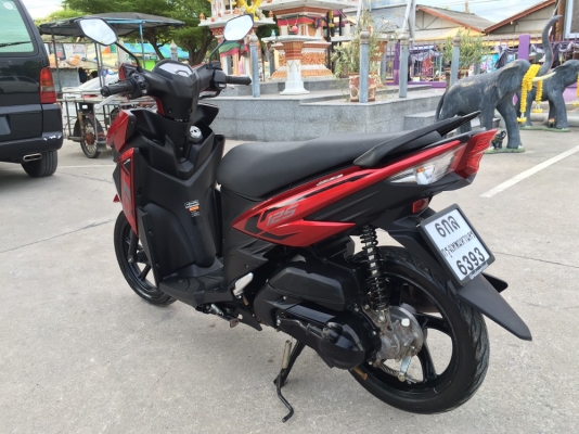ขาย yamaha GT125 สีดำ-แดง รถปี2016