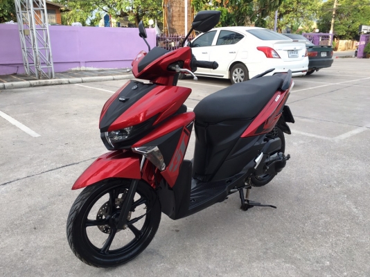ขาย yamaha GT125 สีดำ-แดง รถปี2016