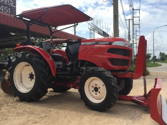 ขายรถไถยันมาร์ #EF393T(4WD)2เพลา พร้อมอุปกรณ์ ใบมีดดันดินและผานพรวน ราคา 328000บาท พร้อมส่งฟรีถึงบ้า