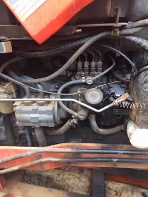 Kubota m 5000อุปกรณ์ดันหน้า ผาน6. เอกสารเล่มทะเบียน. รถพร้อมใช้