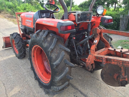 แทรกเตอร์ L3408DI ใบดันดิน+ผานบุกเบิก DP224 ใบ22 นิ้ว จาน 3ใบ