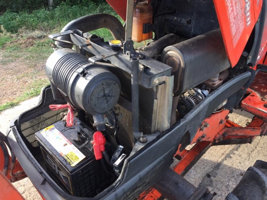 แทรกเตอร์ L3408DI ใบดันดิน+ผานบุกเบิก DP224 ใบ22 นิ้ว จาน 3ใบ