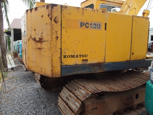 ขาย รถขุด KOMATSU PC120-1 รถขุดรุ่นที่มีความทนทานสูง ตัวเดินทน ดูแลรักษาง่าย