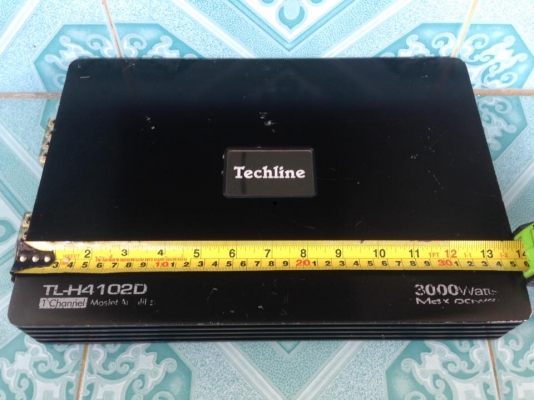 แอมป์คลาสดี Techline มือสองสภาพดีเดิมๆ ใช้งานปกติ ไม่กินไฟ เบสแน่นๆ ขับ10&quot;-12&quot;หล่อว้อยไม่เกิน3&quot;ได้ ขาย 2350 บาท สนใจ0892425454 อยู่สระบุรีส่งได้